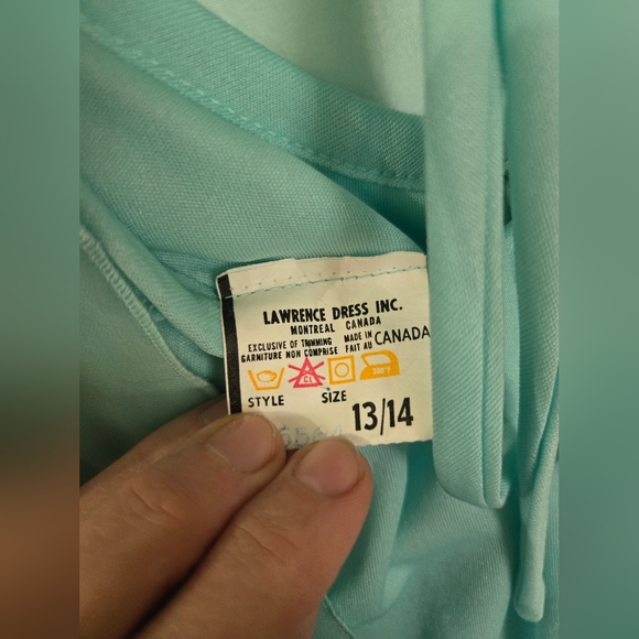 VINTAGE 60'S EVENING/PROM DRESS - Picture 6 of 6